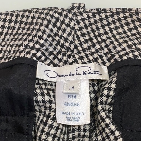 Oscar de la Renta Resort High Rise Wool Blend Pants - Picture 9 of 13